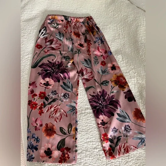 J. Crew Floral Cropped Pant size 6 - Picture 4 of 5